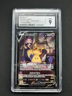 Pokemon TCG Mimikyu v Ultra Rare TG16/TG30 Brilliant Stars - Image 1
