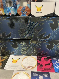 pokemon empty etb,upc,rims & Player Guide - Image 3