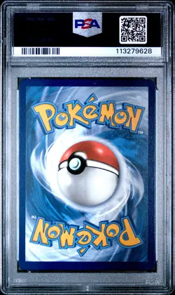 2022 POKEMON SWORD & SHIELD SILVER TEMPEST SECRET FULL ART/V GUARD ENERGY PSA 9 - Image 2