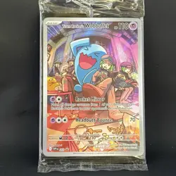Pokemon Team Rocket’s Wobbuffet 203 Sealed Scarlet & Violet Promo SVP - Image 1