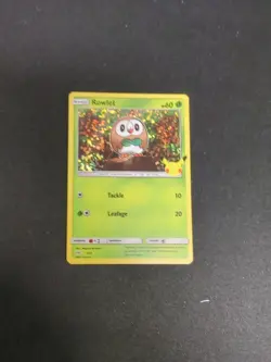 Rowlet 7/25 Holo - McDonald's 25th Anniversary Promo - Pokemon TCG - VLP - Image 1