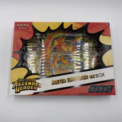 Pokemon TCG: Mega Evolution Ascended Heroes Mega Emboar ex Box - NEW - Image 2
