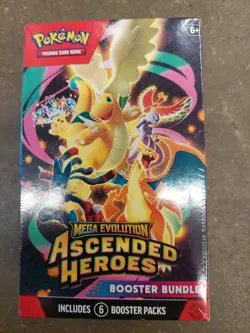 Pokemon TCG Ascended Heroes Booster Bundle Sealed New - Image 1
