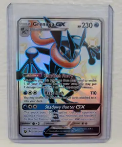 2019 Pokemon Sun & Moon Hidden Fates Greninja GX Rare #SV56/SV94 - Image 1