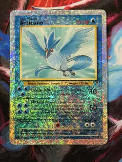Pokemon Articuno Legendary Collection 2/110 Reverse Holo Damaged - Image 1