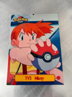 1999 Topps Pokemon TV Animation Edition Series 1 #TV3 Misty NM - Image 1