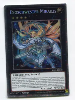 Yu-Gi-Oh! Exoschwester Mikailis Starlight Rare RA05-DE050 - Image 1