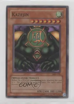 Kazejin (SR) Unlimited YuGiOh Metal Raiders #MRD-026 2002 - Image 1