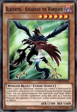 Blackwing - Kogarashi The Wanderer - 1st Edition LC5D-EN129 - LP - YuGiOh - Image 1