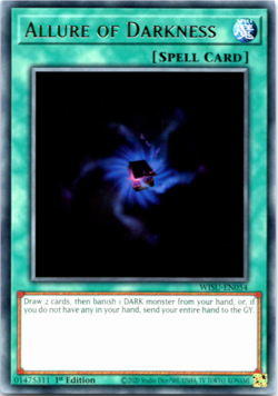 Allure of Darkness - WISU-EN054 - Rare - 1st Edition - Yugioh - Image 1