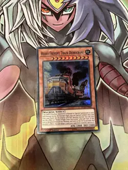 INCH-EN046 Heavy Freight Train Derricrane Super Rare 1st Edition Mint YuGiOh - Image 1