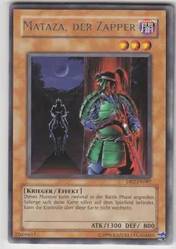 YU-GI-OH Mataza der Zapper Rare deutsch DR2-DE087 - Image 1