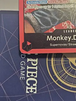 One Piece CCG Monkey.D.Luffy ST01-001 Leader English Edition - Image 5