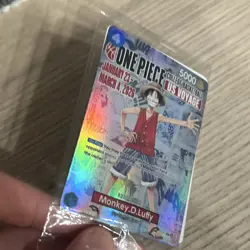 Bandai One Piece CCG Monkey D. Luffy P-055 Holo Promotion Cards 2026 - Image 3