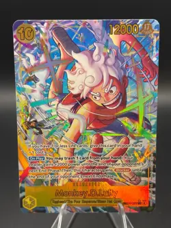 Monkey D. Luffy EB04-061 SEC Alt Art – One Piece TCG – NM - Image 1