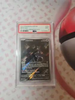 Pokemon Mewtwo 52 S&V 151 Ultra Premium Collection Promo Card PSA 9 - Image 2