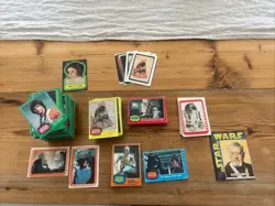 Vintage Star Wars Trading Cards 1977 And Other Years Mixed Card Lot - Image 2