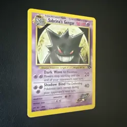 Pokemon Sabrina's Gengar Rare Regular Gym Challenge Card 29/132 2000 WOTC - Image 4