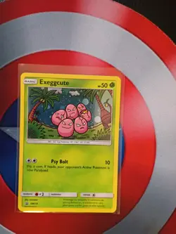 Pokemon TCG Cards Exeggcute SM119 Black Star Promo Holo - Image 1