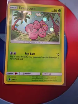 Pokemon TCG Cards Exeggcute SM119 Black Star Promo Holo - Image 2