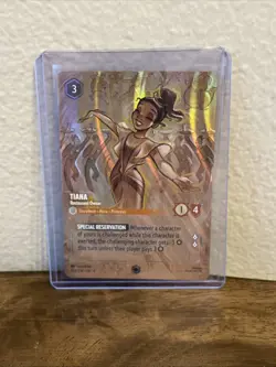 Disney Lorcana TCG Azurite Sea Tiana Restaurant Owner Card 206/204 Enchanted - Image 1