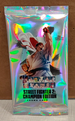 Street Fighter 2 : Champion Edition Promo Card Pack PSA Mag Exclusive Sealed - Image 1