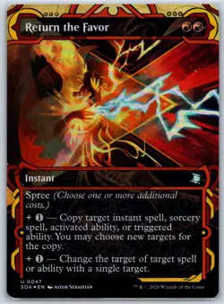 Return the Favor Foil Secrets of Strixhaven: Mystical Archive 47 NM MTG Card - Image 1