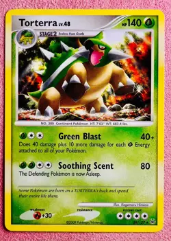 Torterra 39/127 | Platinum Base Set | 2009 Pokemon TCG Card | MP - Image 1