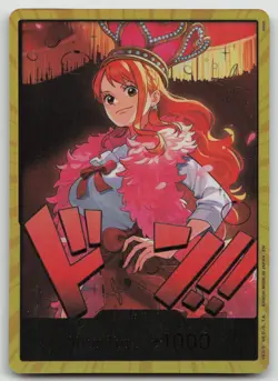 DON!! Card (Nami) (Gold) Extra Booster: One Piece Heroines Edition Foil - Image 1