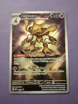 Alakazam Promo Card Mega Collection - Image 1