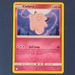 Clefairy 144/236 - Cosmic Eclipse - Uncommon Pokemon Card - M / NM - Image 1