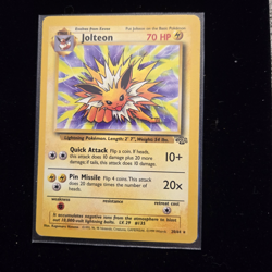 Jolteon 20/64 Jungle Regular Pokemon Card - Image 1