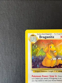 1999 Dragonite 4/62 Holo Rare Pokemon Card - Fossil Set - Image 5