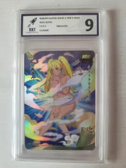 NARUTO GRADED CARD - SEXY JUTSU- 151L3 - SSR HOLO - RKT GRADED - Image 1