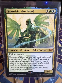 Magic the Gathering Quandrix, the Proof Secrets of Strixhaven (Regular, Normal) - Image 1