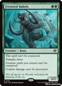 Frenzied Baloth MTG Edge of Eternities Rare NM Pck Fresh - Image 1
