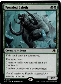Frenzied Baloth MTG Edge of Eternities Rare NM Pck Fresh - Image 2