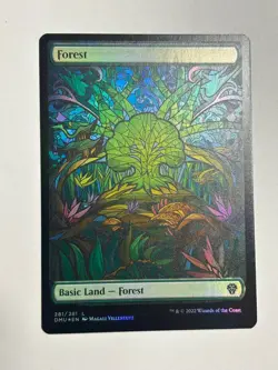 Forest (Showcase) Dominaria United Foil Magic the Gathering MTG - Image 1