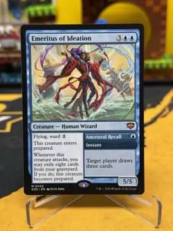 Magic: The Gathering Emeritus of Ideation Mythic Creature 0045 Strixhaven Unplay - Image 1