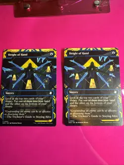 Sleight of Hand- Secrets of Strixhaven (SOS) U 0022 (x2) *Full Art - Image 1