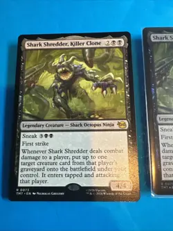 Shark Shredder, Killer Clone - Mtg: TMT - R 0073 (X2) *1 Foil - Image 2