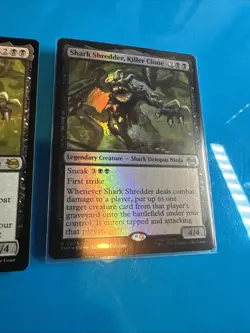 Shark Shredder, Killer Clone - Mtg: TMT - R 0073 (X2) *1 Foil - Image 4