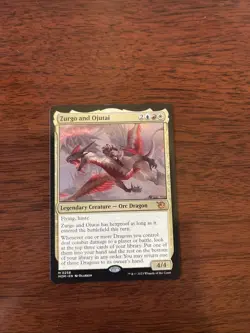 Magic The Gathering Zurgo and Ojutai 258 Mythic March of the Machine NM - Image 1