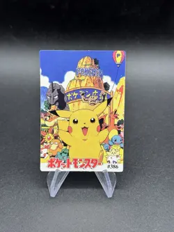 Ash Pikachu Holo Pokemon Vintage Pocket Monster Vending Prism Sticker 380 - Image 2