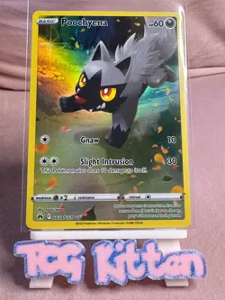 Poochyena GG33/GG70 Crown Zenith Pokemon Card NM TCGKITTEN - Image 1
