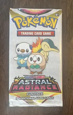 Pokemon Heavy Hitters Magazine Sealed Lot 3 Fun Packs Fusion Strike Astral Rad - Image 4