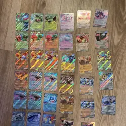 Pokemon TCG Holo Card Lot 90 Lucario Mewtwo Pikachu Dragonite - Image 1