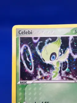 2005 Pokemon EX Collector’s Carry Tin Celebi 029 Black Star Promo MP - Image 3
