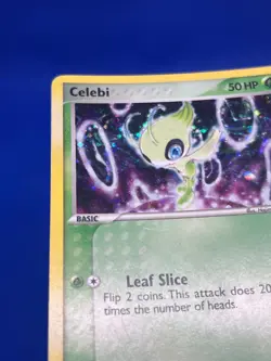 2005 Pokemon EX Collector’s Carry Tin Celebi 029 Black Star Promo MP - Image 4