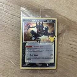 Pokemon Greninja Star SWSH144 Sword & Shield Promo Holo 130HP Mist Slash Card - Image 1